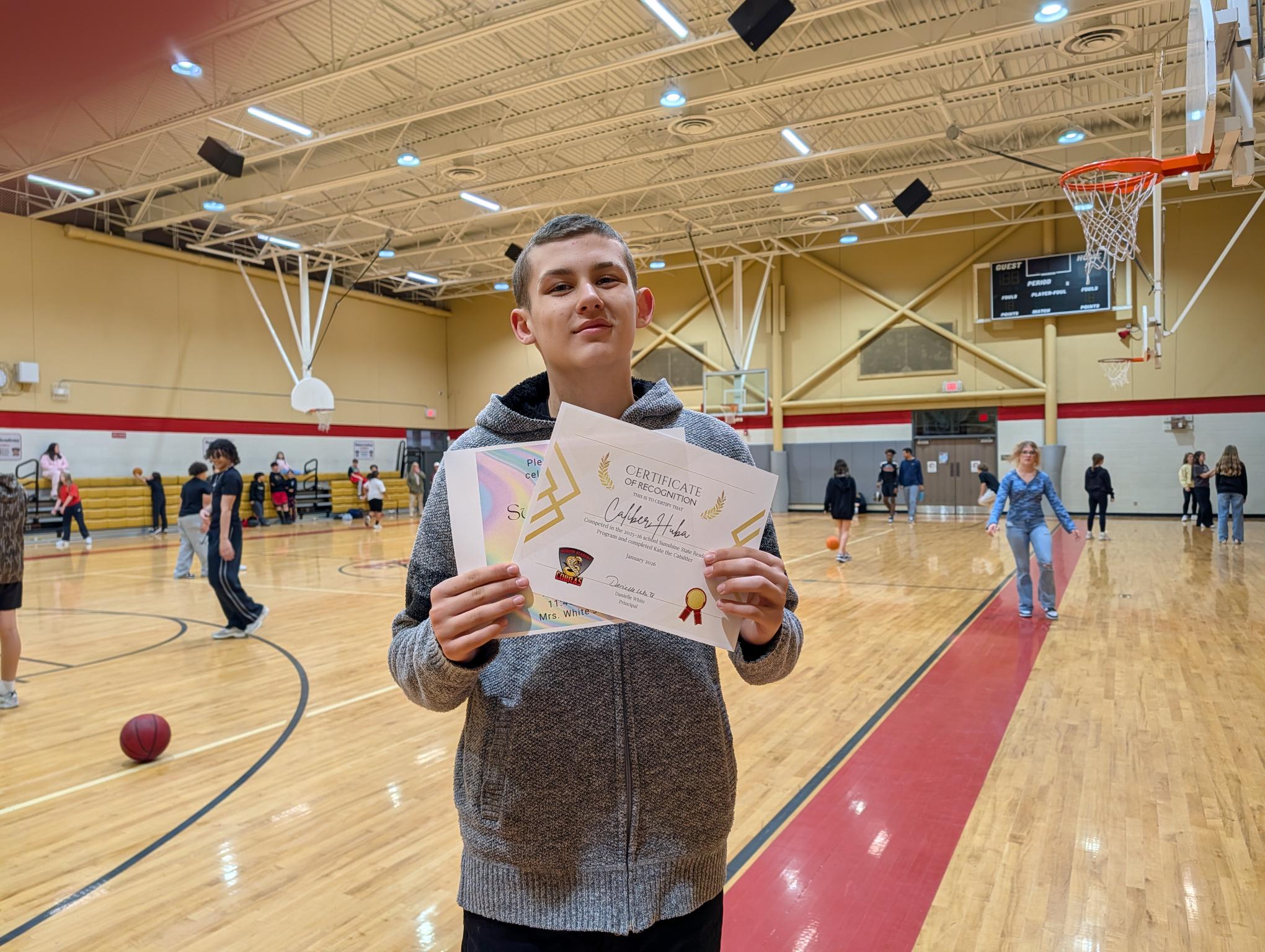 Great Job Reading Sunshine State Readers - <p>Celebrating out Sunshine State Readers this January!</p>